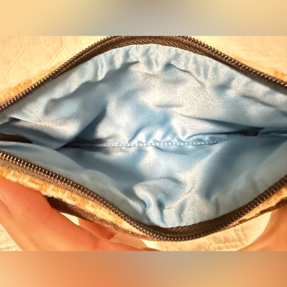 Coach Hamptons Vintage Mini Bag Y2K Brown Houndstooth Wool & Suede Turnlock - Picture 13 of 16